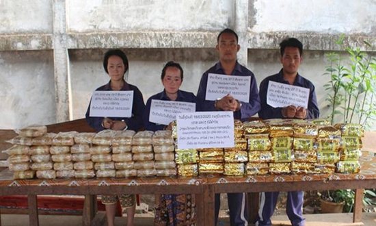 Bắt 4 đối tượng vận chuyển 60kg ma túy đá cùng 240.000 viên ma túy tổng hợp